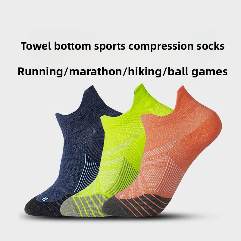 Cotton Sports Socks Moisture Wicking Breathable