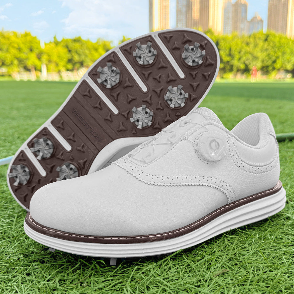 Spiked Laceless Golf Shoes