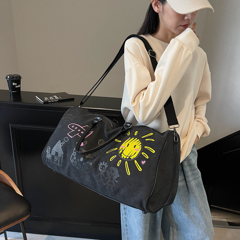 Graffiti Style Travel Gym Bag