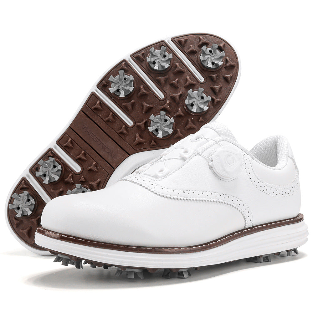 Spiked Laceless Golf Shoes