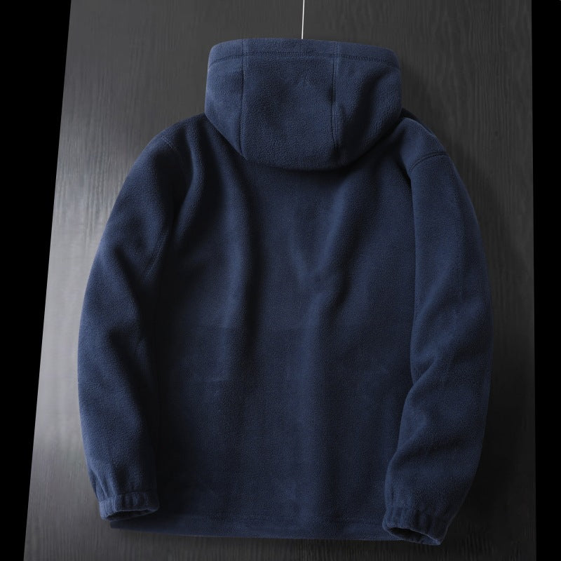 Winter Hooded Fleece Lined Jacket for Men