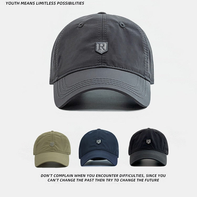 Adjustable Quick-Dry Baseball Cap with Sun Protection