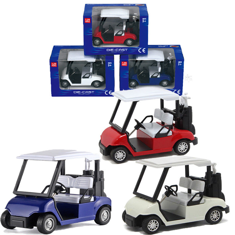 Golf Cart Plastic Toy