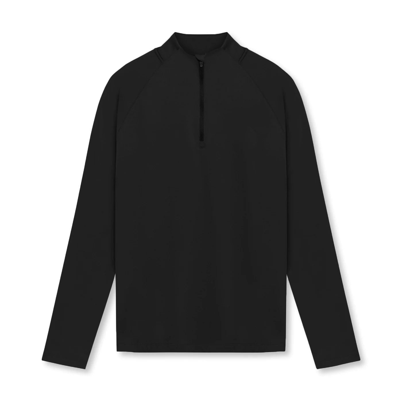 Mens Solid Color 1/4 Zip Turtleneck Sport Shirt