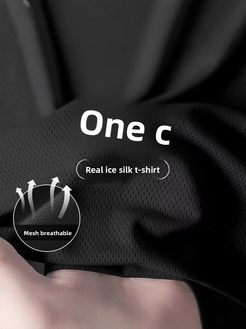 Mens Quick-Dry Sports T-Shirt