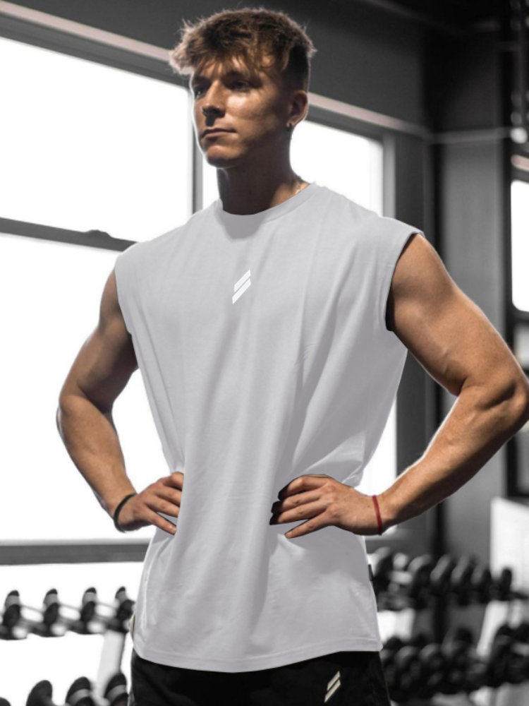 Mens Fitness Quick-Dry Sleeveless Vest