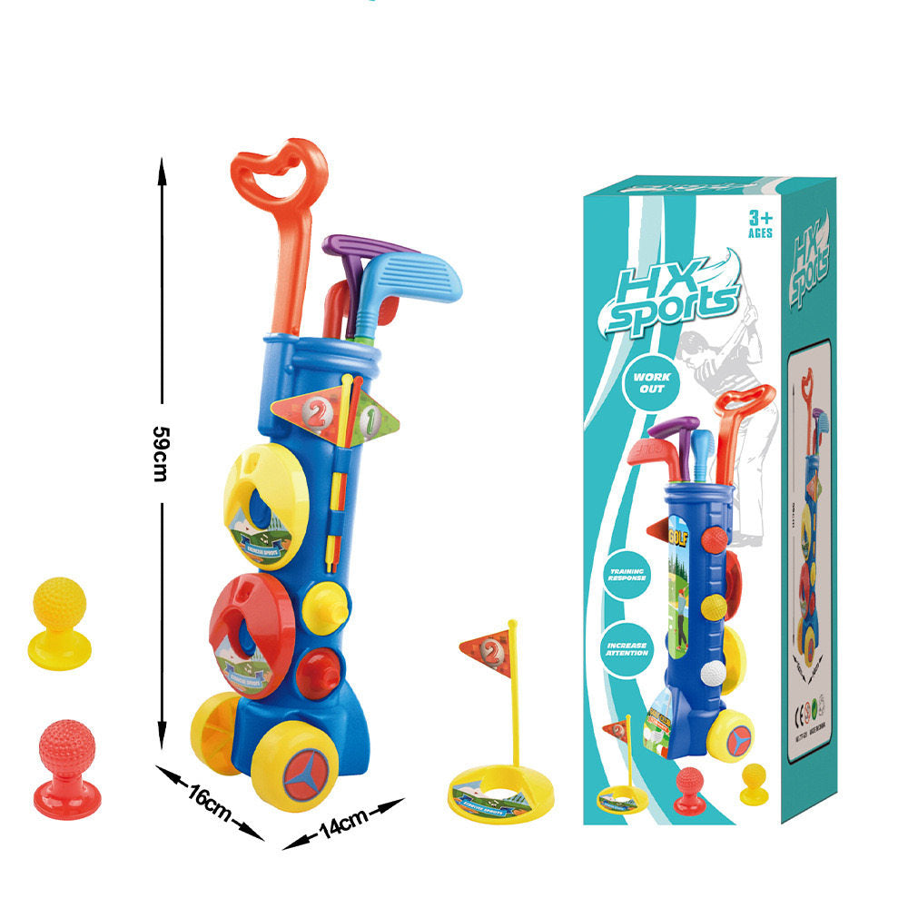 Children's Golf Practice Set with Clubs and Balls