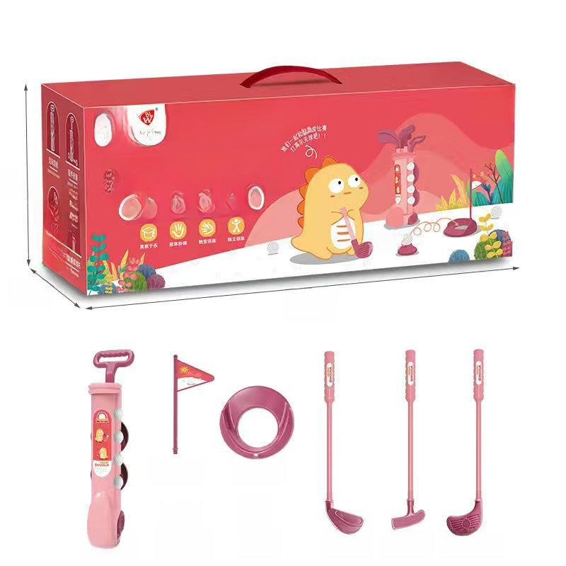 Children's Golf Practice Set with Clubs and Balls
