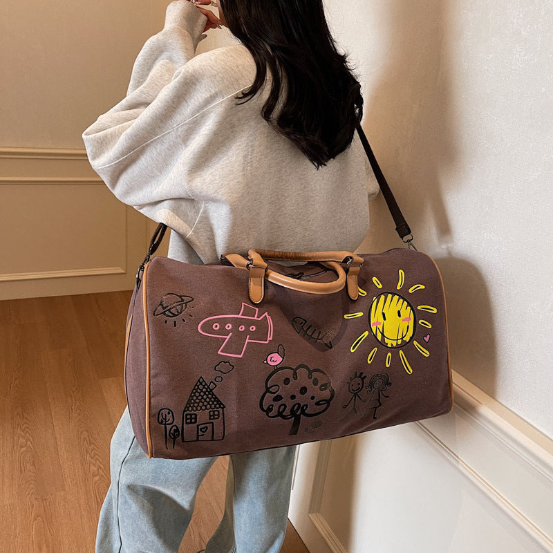 Graffiti Style Travel Gym Bag