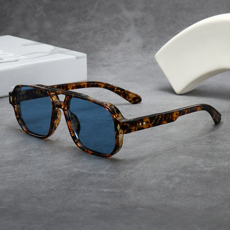 Square Frame Sports Sunglasses for Men