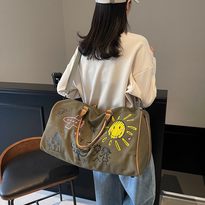 Graffiti Style Travel Gym Bag