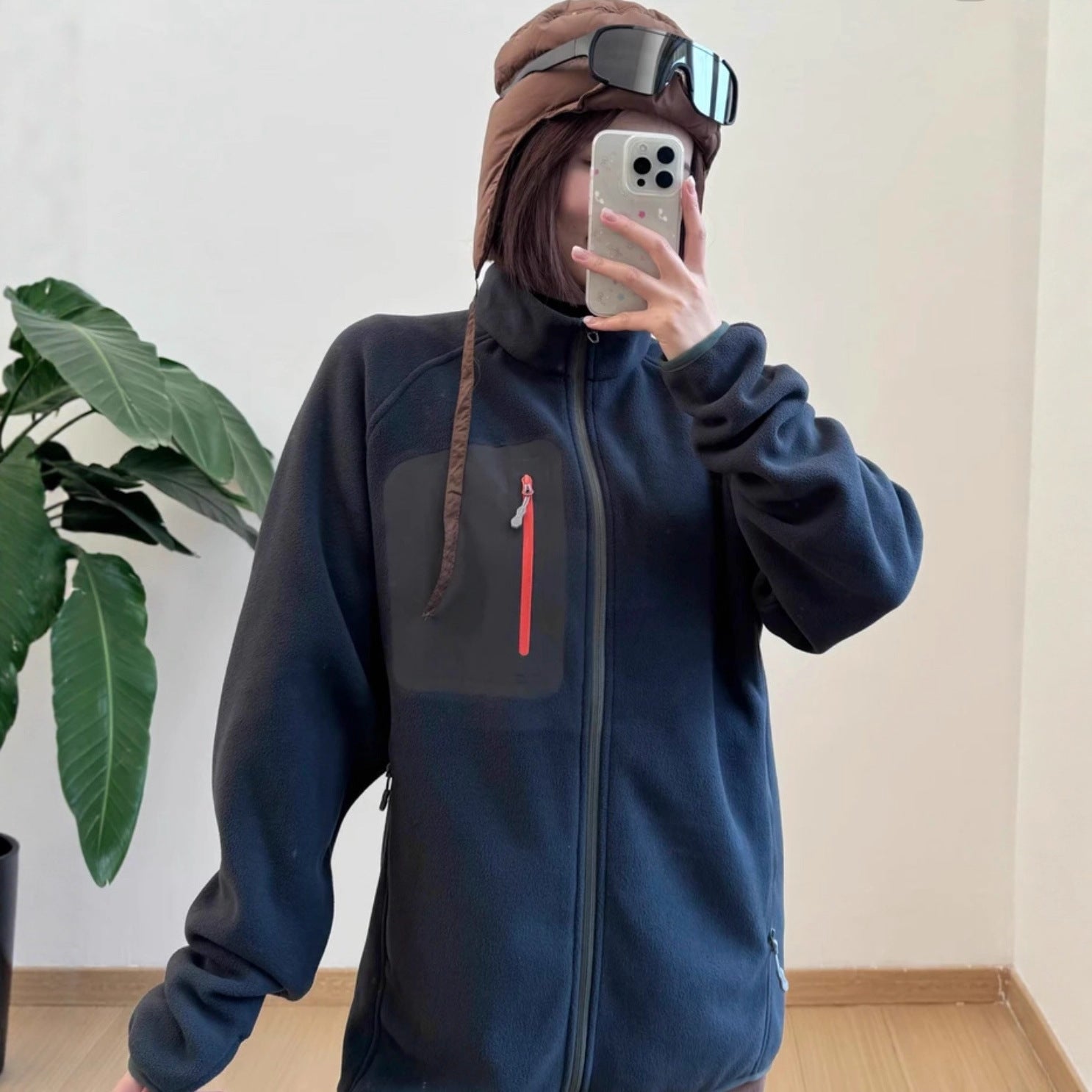 Ultra-Light Warm Fleece Stand Collar Jacket