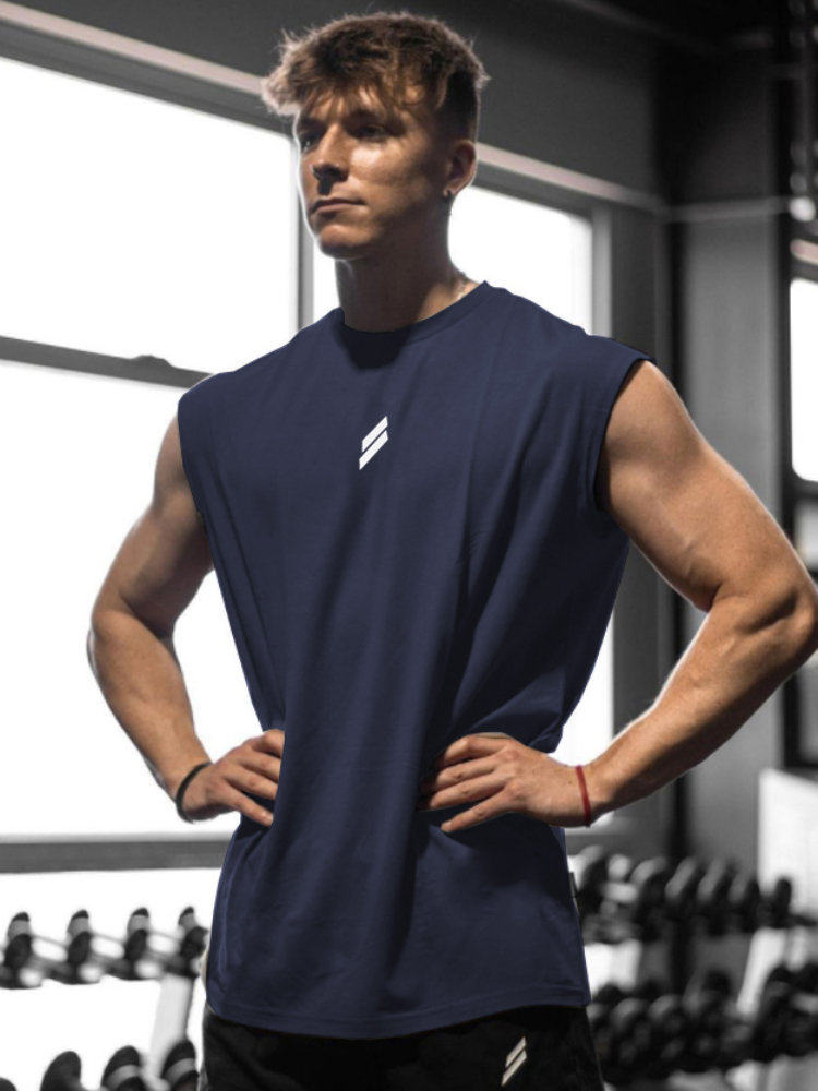 Mens Fitness Quick-Dry Sleeveless Vest
