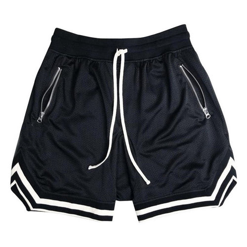 Breathable Mesh Sports Shorts for Basketball and Gym Training