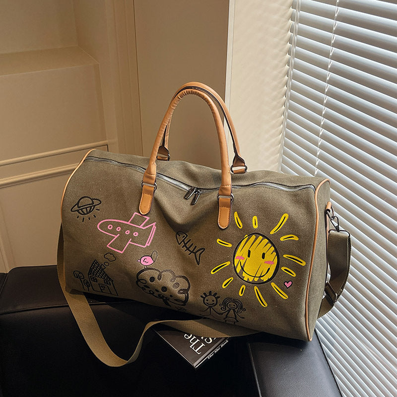 Graffiti Style Travel Gym Bag